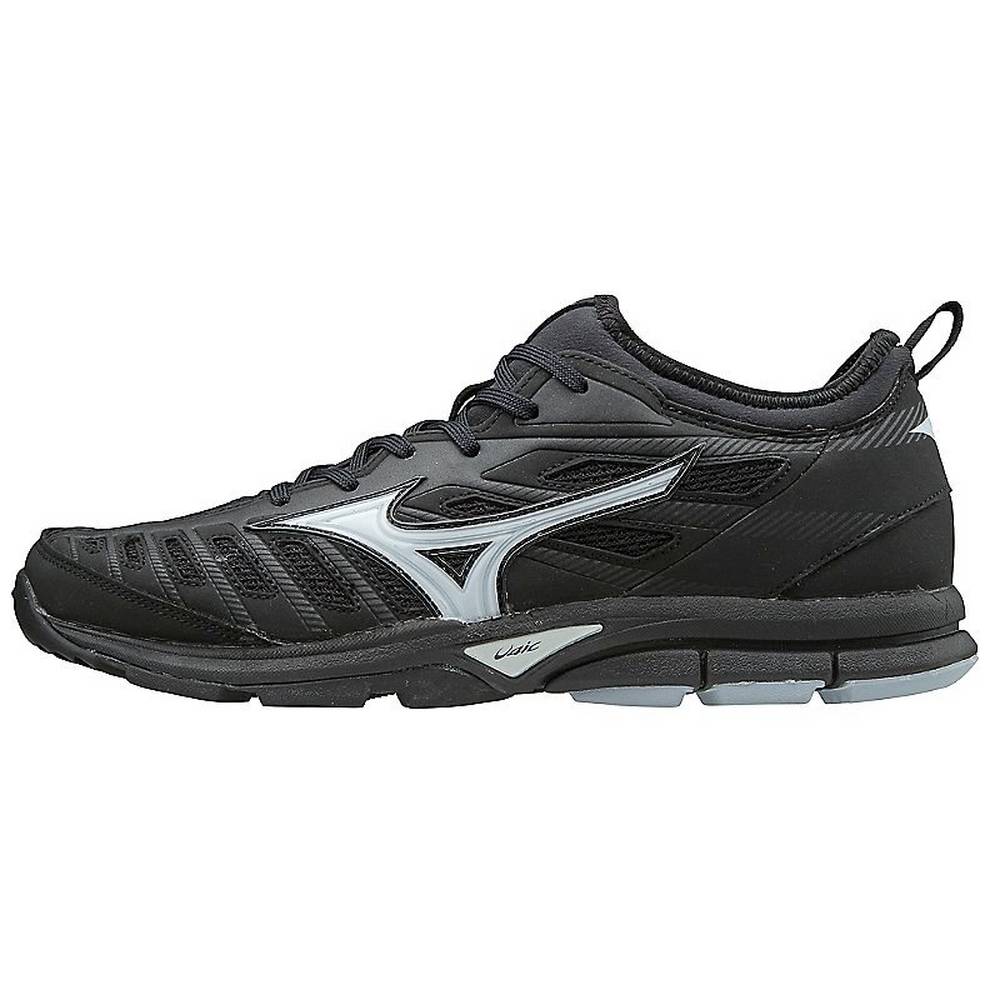 Tenis Baseball Mizuno Player’s Trainer 2 Turf - Homem - Pretas - EDOMB0572